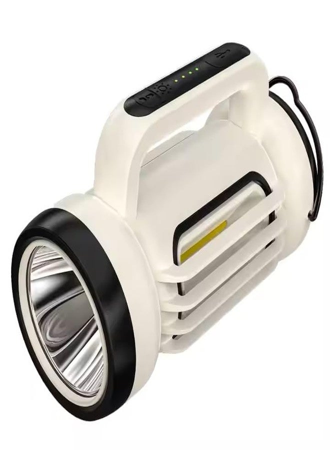 CBEX 3-in-1 Rechargeable Spotlight Outdoor Led Spotlight Flashlight, IPX6 Waterproof Handheld Spot Light/Lantern/Flashlight for Outdoor Marine Boating Hunting - Image 1